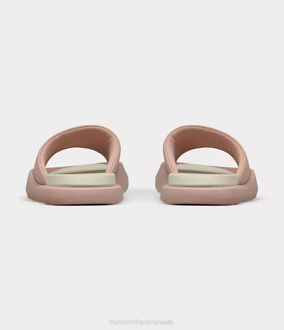 Pink Moss/Gardenia White Women The North Face Triarch Slides 42D0171