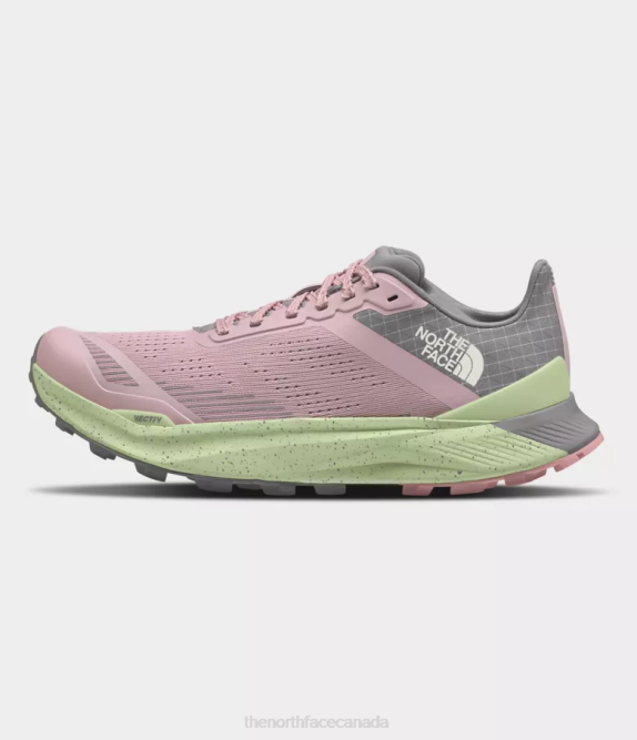 Purdy Pink/Meld Grey Women The North Face VECTIV Infinite 2 Shoes 42D0334