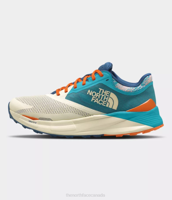 Tropical Peach Enchantd Trails Print/Pride Super Sonic Blue Print Women The North Face VECTIV Enduris 3 Shoes 42D0387