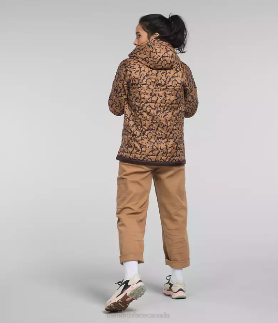 Almond Butter Graphic Dye Print Women The North Face Circaloft -Zip Pullover 42D0506