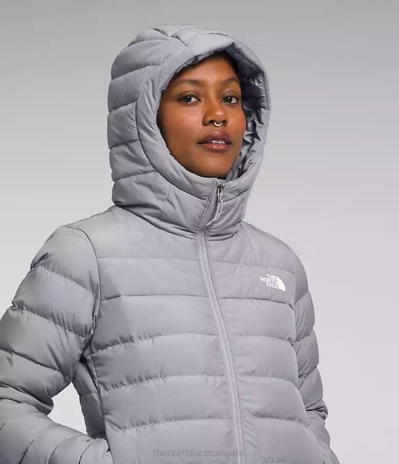 Meld Grey Women The North Face Aconcagua 3 Hoodie 42D0370
