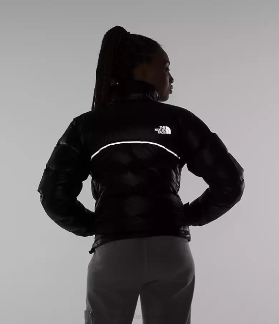 TNF Black Women The North Face 2000 Retro Nuptse Jacket 42D0803