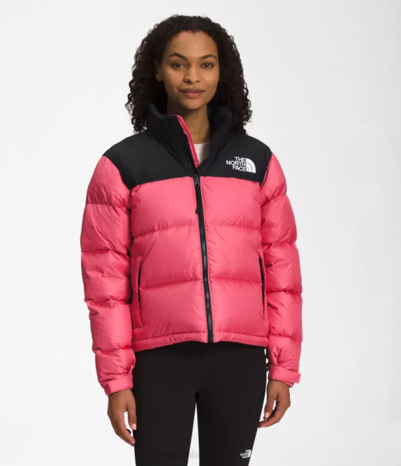Cosmo Pink Women The North Face 1996 Retro Nuptse Jacket 42D0729