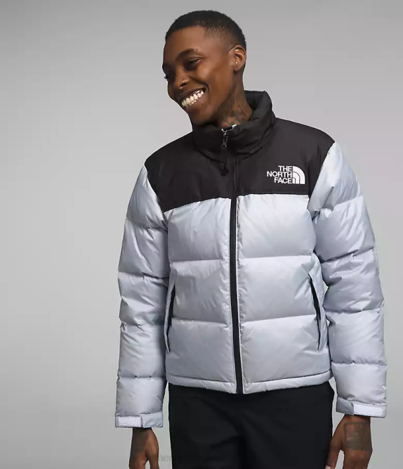 Dusty Periwinkle/TNF Black Women The North Face 1996 Retro Nuptse Jacket 42D0725