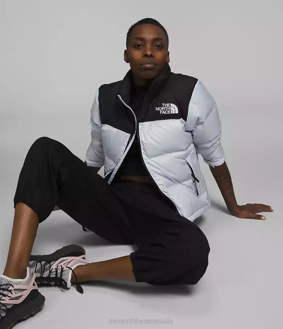 Dusty Periwinkle/TNF Black Women The North Face 1996 Retro Nuptse Jacket 42D0725