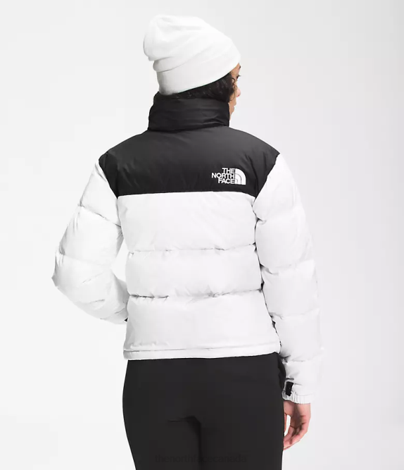 TNF White Women The North Face 1996 Retro Nuptse Jacket 42D0727