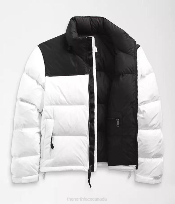 TNF White Women The North Face 1996 Retro Nuptse Jacket 42D0727