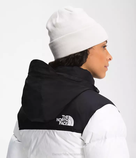 TNF White Women The North Face 1996 Retro Nuptse Jacket 42D0727