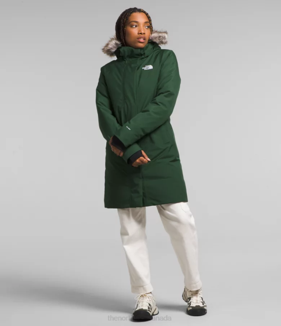 Gardenia White Women The North Face Arctic Parka 42D0507