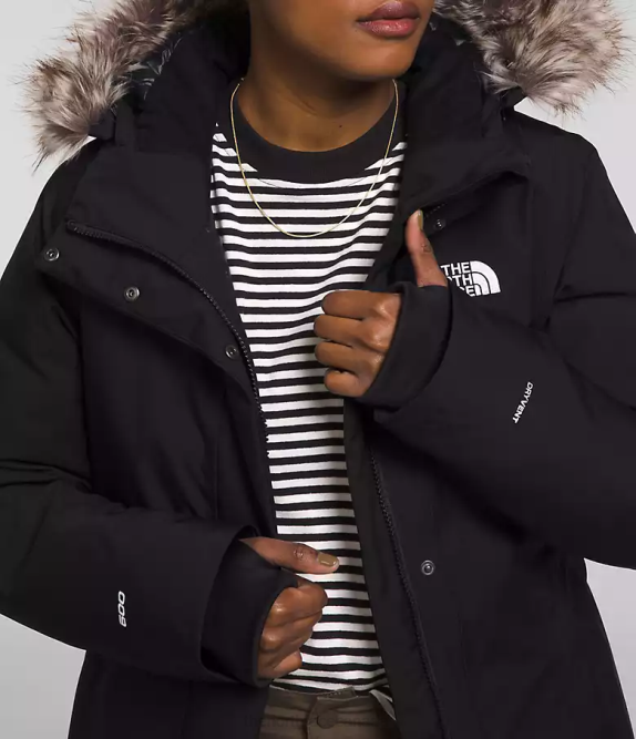 TNF Black Women The North Face Arctic Parka 42D0510