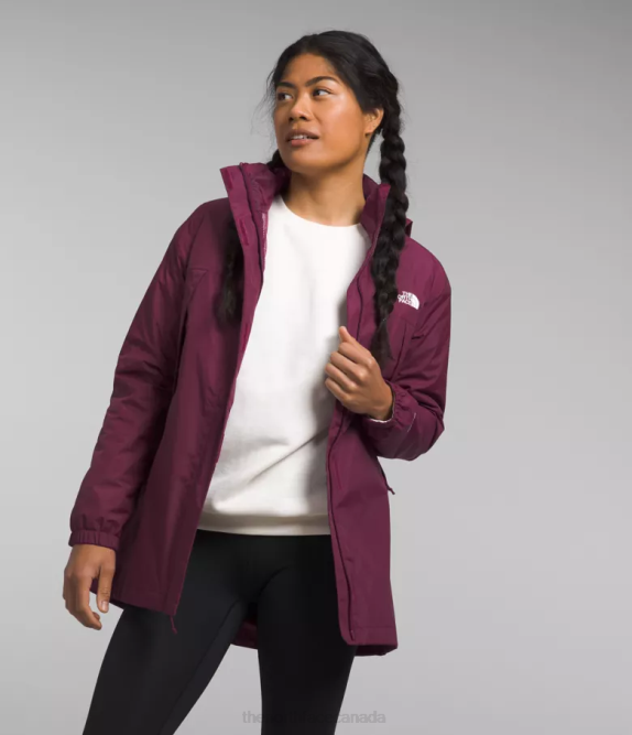 Boysenberry Women The North Face Antora Parka 42D046