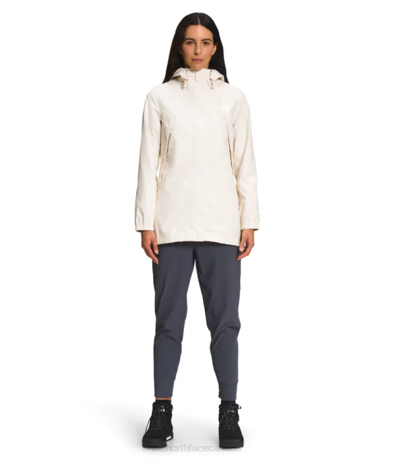 Gardenia White Women The North Face Antora Parka 42D047