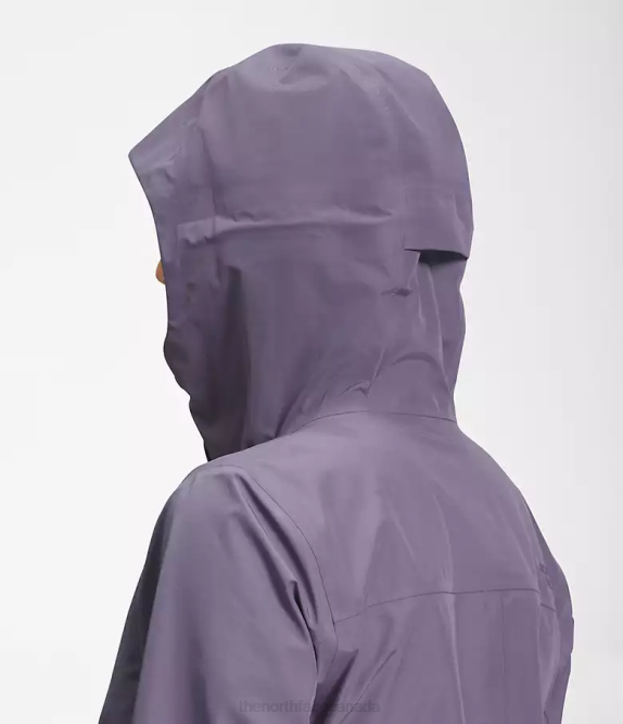 Lunar Slate Women The North Face Dryzzle FUTURELIGHT Jacket 42D01317