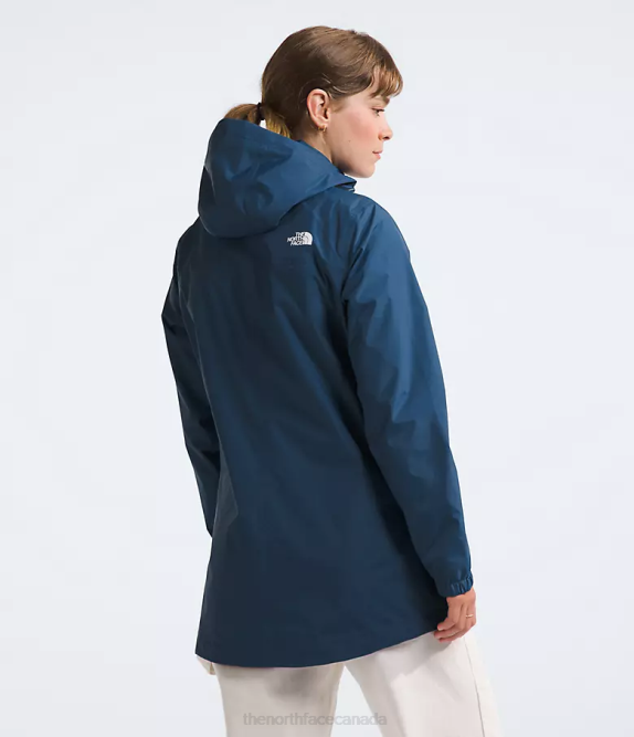 Shady Blue Women The North Face Antora Parka 42D049