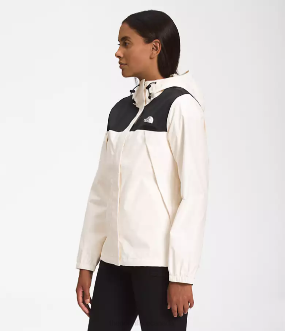TNF Black/Gardenia White Women The North Face Antora Jacket 42D01276