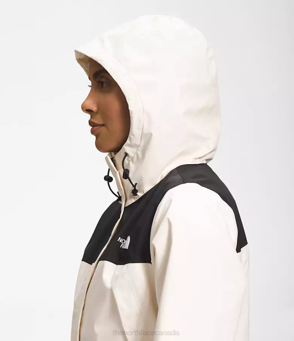 TNF Black/Gardenia White Women The North Face Antora Jacket 42D01276