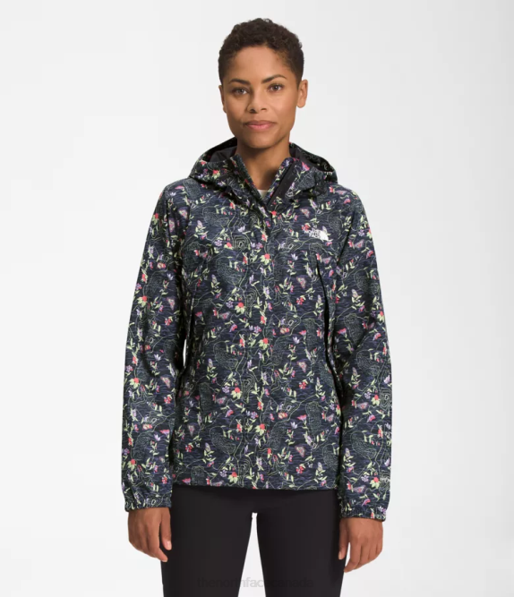 TNF Black Iwd Print Women The North Face Antora Jacket 42D01279