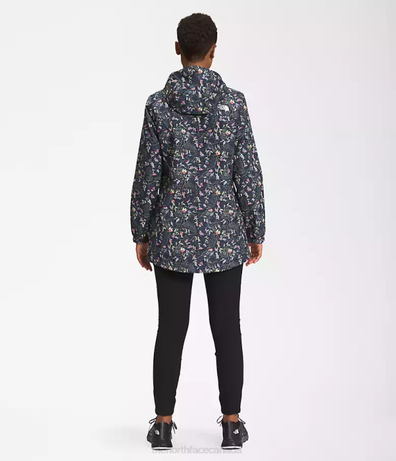 TNF Black Iwd Print Women The North Face Antora Parka 42D051