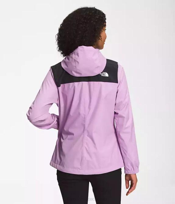 TNF Black/Lupine Women The North Face Antora Jacket 42D01282