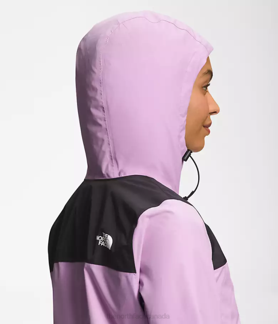TNF Black/Lupine Women The North Face Antora Jacket 42D01282