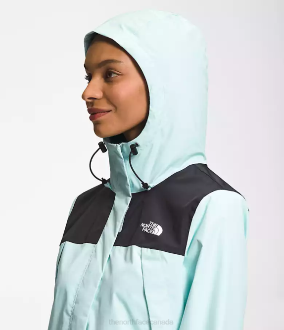 TNF Black/Skylight Blue Women The North Face Antora Jacket 42D01277