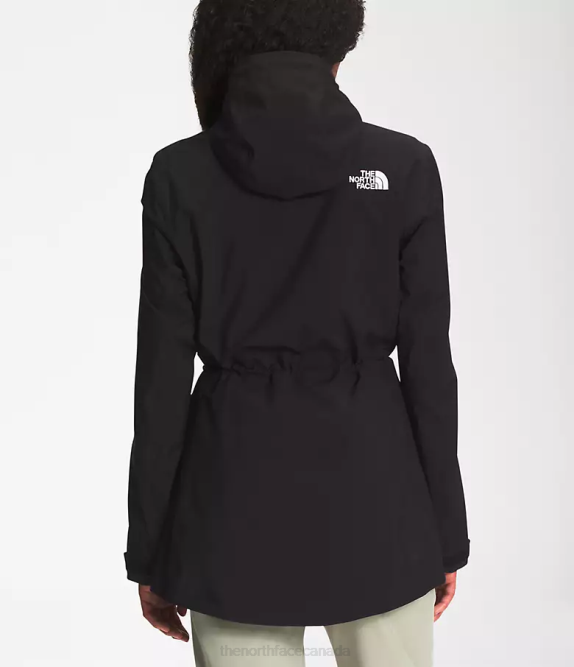 TNF Black Women The North Face City Breeze Rain Jacket 42D01226