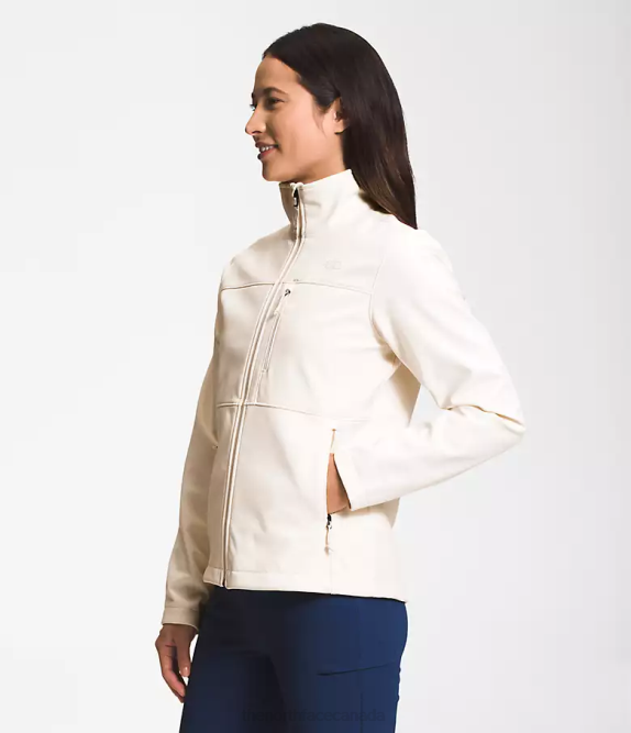 Gardenia White Women The North Face Apex Bionic Jacket 42D0969