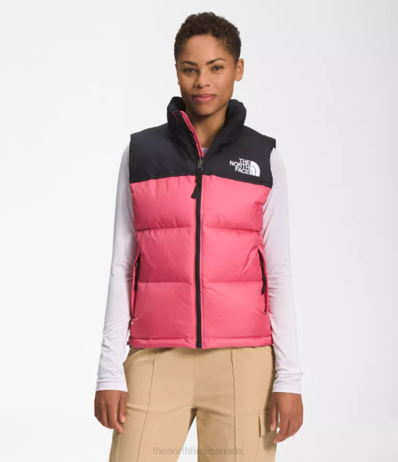 Cosmo Pink Women The North Face 1996 Retro Nuptse Vest 42D0430