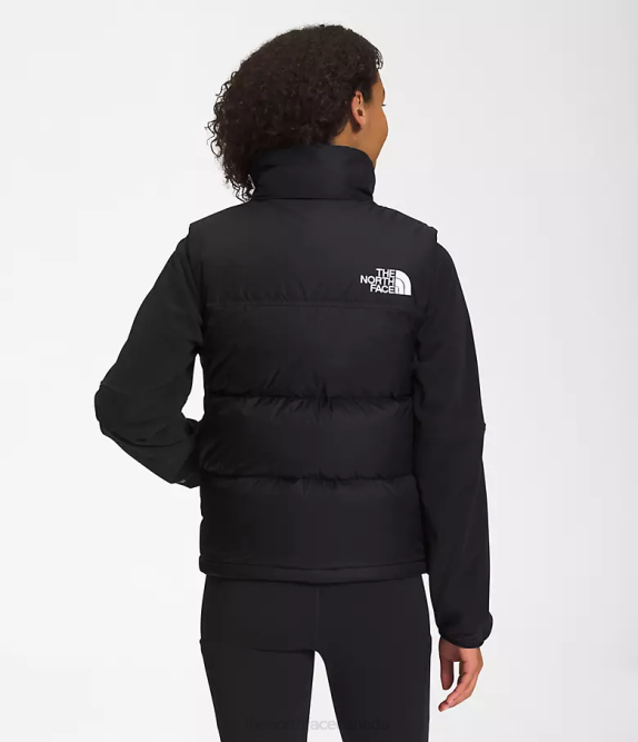 Recycled TNF Black Women The North Face 1996 Retro Nuptse Vest 42D0429