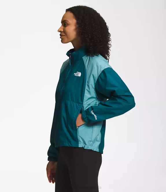 Reef Watersblue Coral Women The North Face Hydrenaline Pullover 2000 42D01017