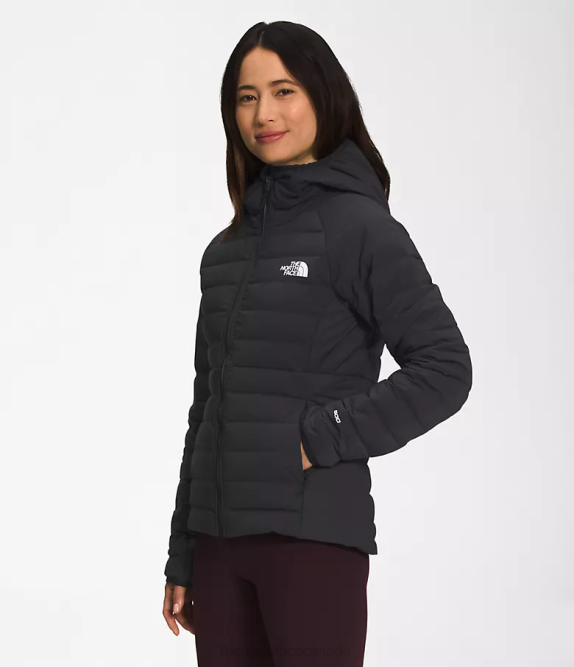 TNF Black Women The North Face Belleview Stretch Down Hoodie 42D0671