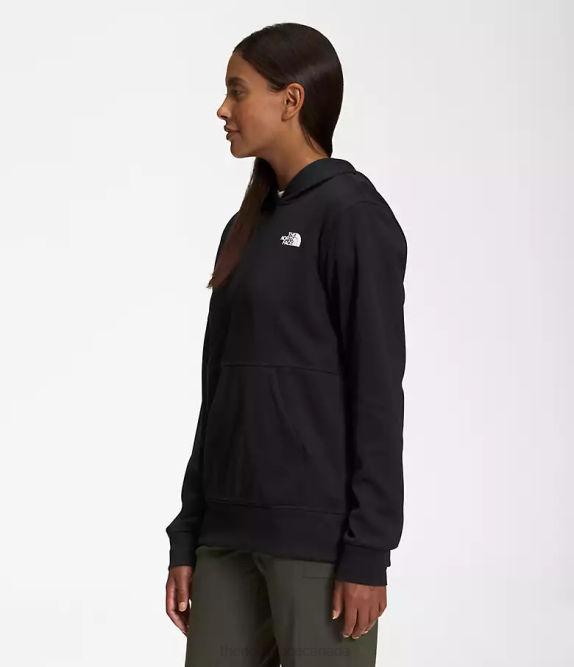 TNF Black Women The North Face Canyonlands Pullover Hoodie 42D01231
