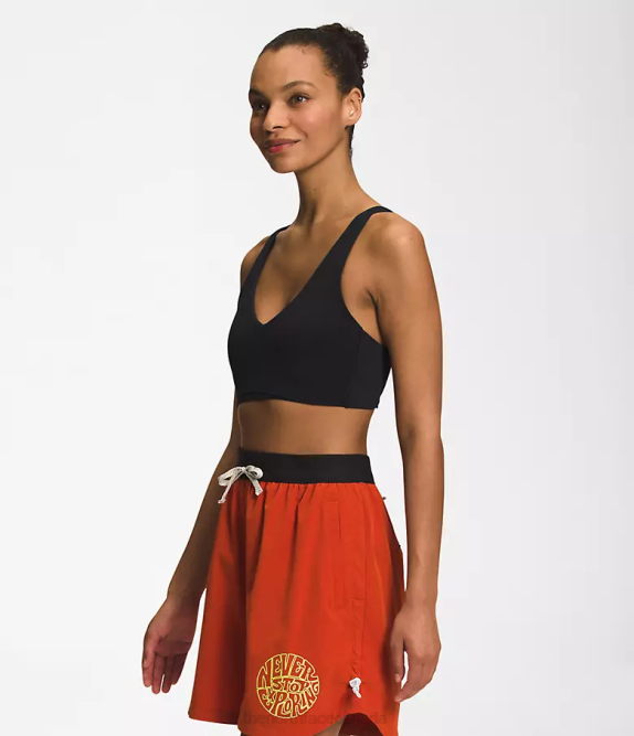 TNF Black Women The North Face Valley Shine Bra 42D01232